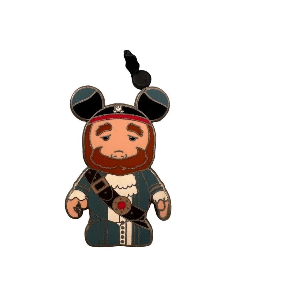 Disney Pirates Caribbean Vinylmation Trading Pin 2009 Mystery Pin Badge